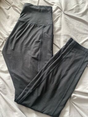 Shapermint Black High-Rise Pocket Leggings